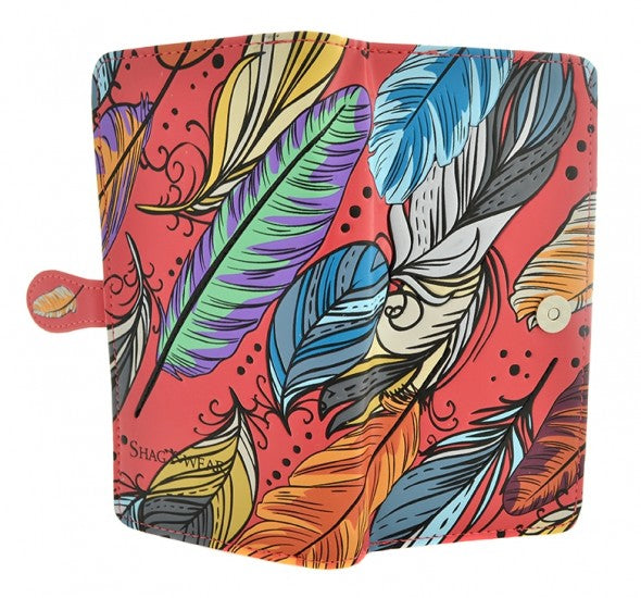 Large Wallet Feather