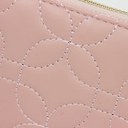 SMALL QUILTED ZIPPER WALLET