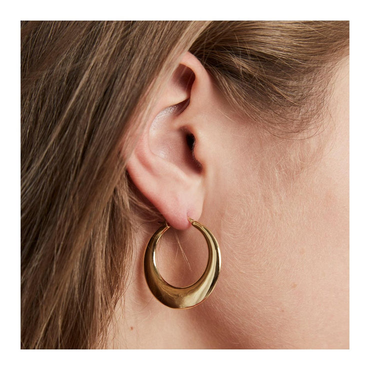 Bold hoop earrings (JBHG-J087)