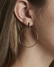 Hoop Bar Earrings (JHBEG-J072)