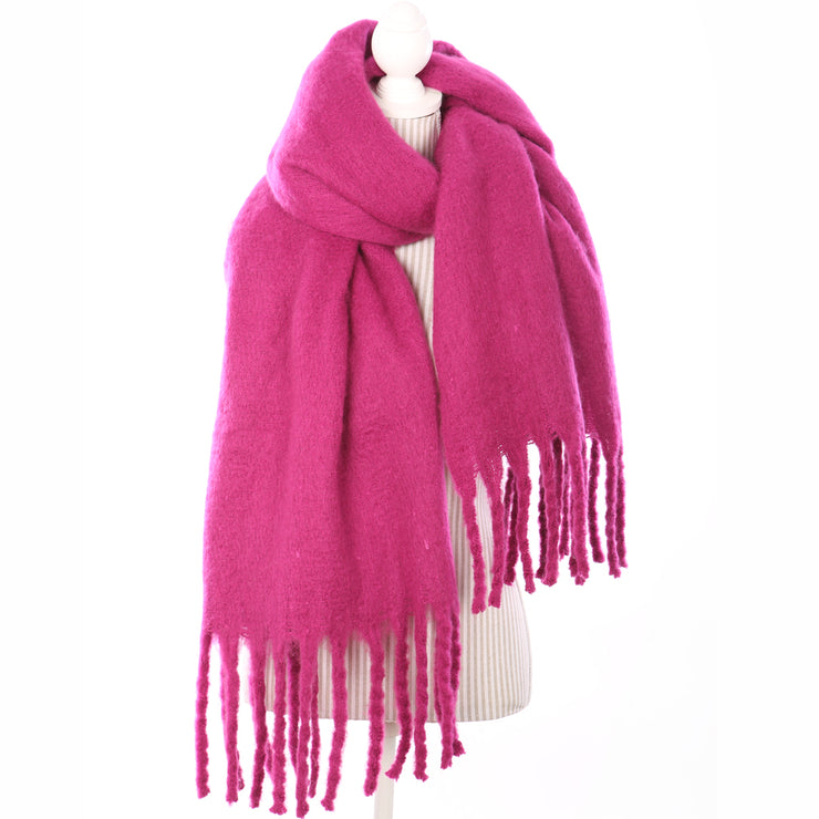 Solid Oversized Scarf