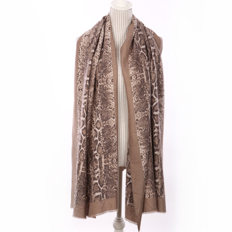 Snake Print Scarf
