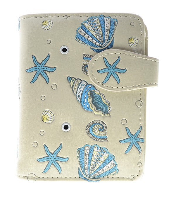 Sea Shell Pattern Wallet
