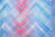 Scarf-Pastel Chevron-Blue