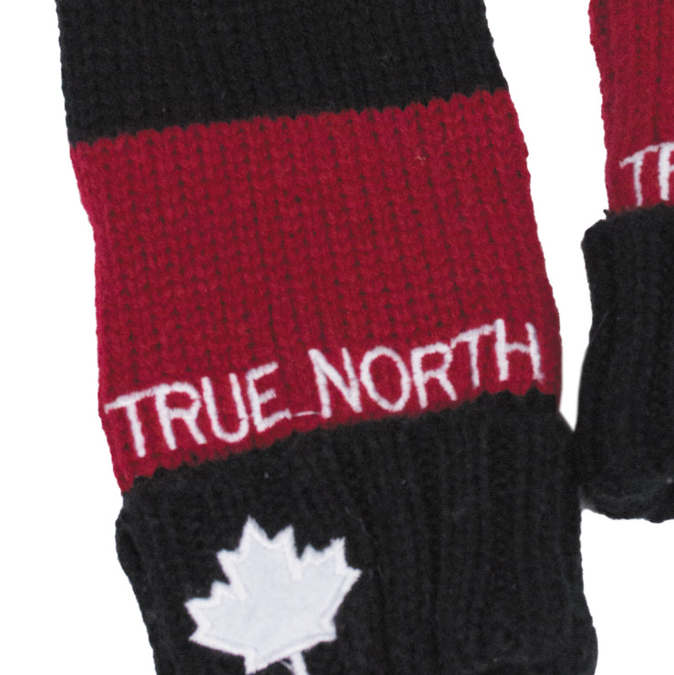 True North Striped Mitten