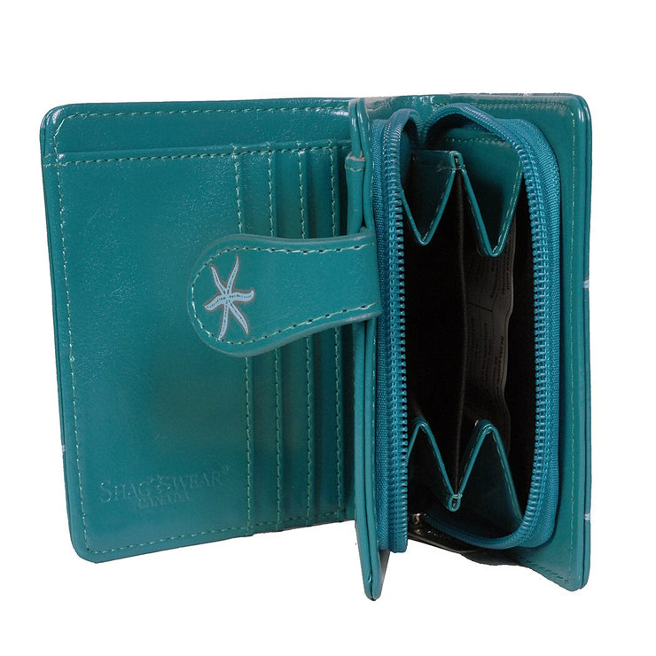 Sea Shell Pattern Wallet