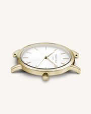 The Tribeca White Sunray Steel Gold(TWSG-T61)