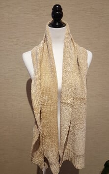 Solid Chenille Scarf