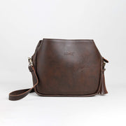 TDC Shun Crossover Leather Bag