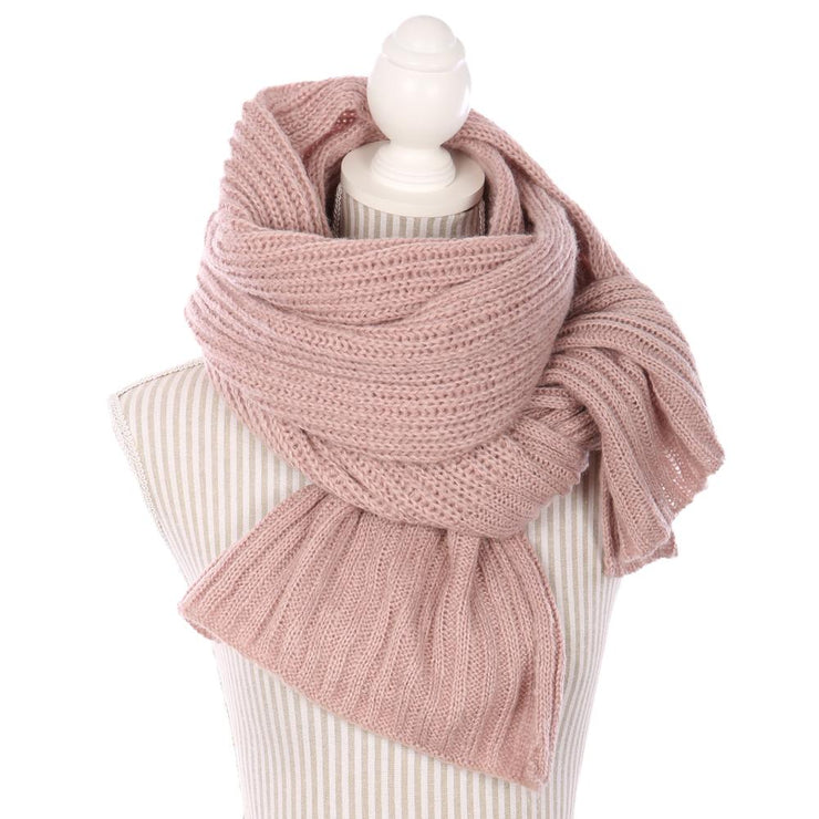 Classic Knit Winter Scarf