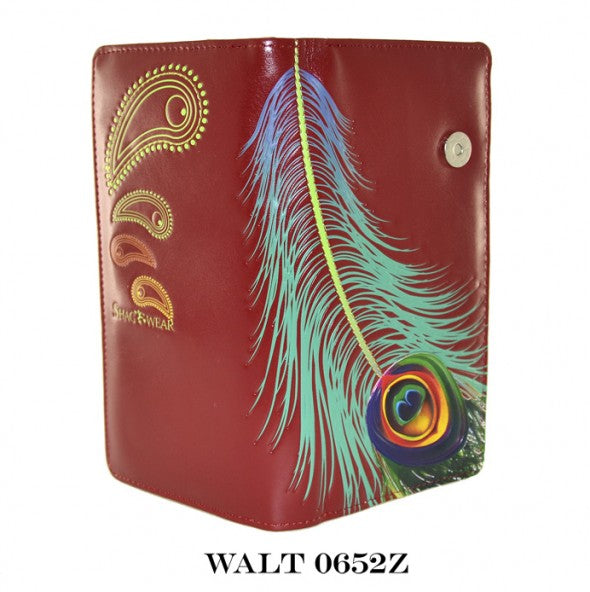 Large Wallet- Walt 0562z Peacock F