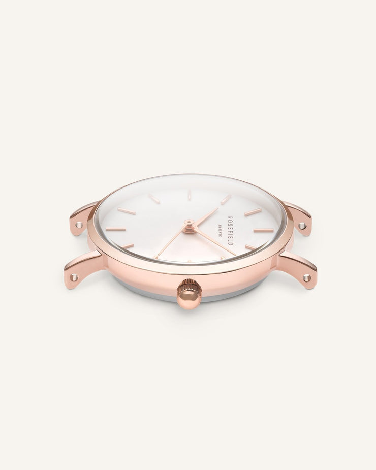 The Small Edit White Steel Rose (26BRG-270)