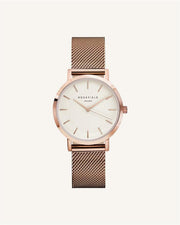 The Mercer White Rose Gold watch( MWR-M42)