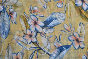 SCARF - FLOWER-YELLOW