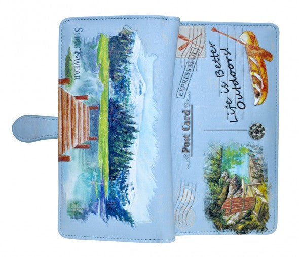 Large Wallet Blue Better Outdoors