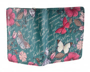 Vintage Butterfly Floral Wallet