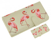Large Wallet Flamingos